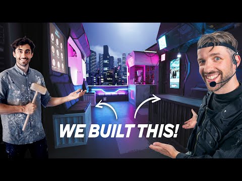 Our Biggest Youtube Project Yet | Building a Sci-fi City for Filmmaking | 1/2