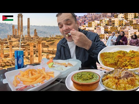 PRIMUL CONTACT CU SHAORMELE IORDANIENE! M-AU RUPT PE GENUNCHI IN AMMAN, CAPITALA CU MII DE TREPTE