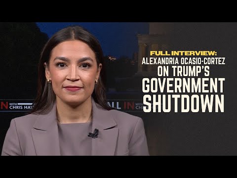 Full Interview: AOC Speaks on the Trump Government Shutdown| Alexandria Ocasio-Cortez