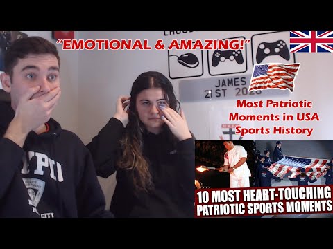 British Couple Reacts to the United States Most Patriotic Moments in Sports History