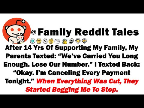 After 14 Yrs Of Supporting My Family, My Parents Texted "We've Carried You Long Enough. Lose Our Num