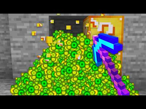 Minecraft, But Ores Are Lucky...