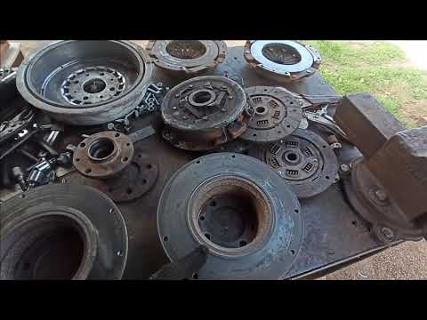 Full-fledged clutch for mini tractor (TWO options...one without WELDING) #Fsёpro100