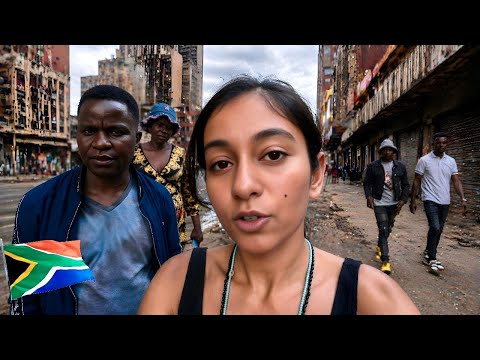 SOLO Indian Girl on most DANGEROUS Streets of JOHANNESBURG! 🇿🇦😳