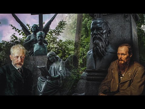 Могилы мастеров искусств на Тихвинском кладбище | Писатели, поэты, композиторы, художники