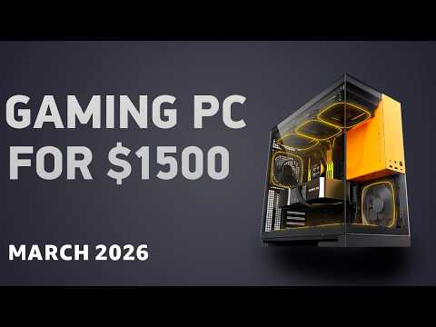 Gaming PC for $1,500 in February 2026 – The Performance Build!