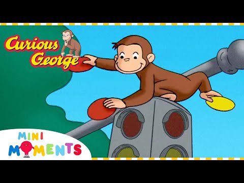 George Learns About Traffic Lights🚦 | Curious George | Compilation | Mini Moments