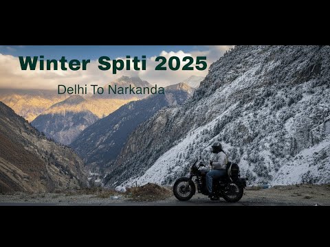 Extreme Winter Spiti Ride Begins | EP- 01 | Delhi to Narkanda | December | Unfinished Story |