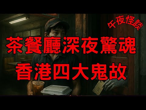 【訓住教聽 】「大埔潮湧記」茶餐廳外賣鬼故｜香港四大都市傳說驚魂夜！