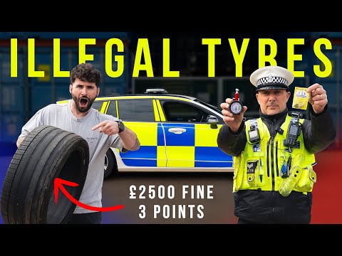 Police Officer Explains How Your Tyres Could Get You Fined or Banned – Here’s How to Check!