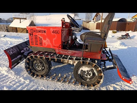 All-terrain crawler tractor