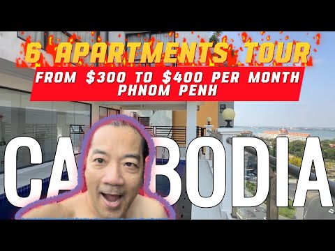 What Kind of Apartment Can You Get in PHNOM PENH, CAMBODIA? (It's cheaper than your utilities bill!)