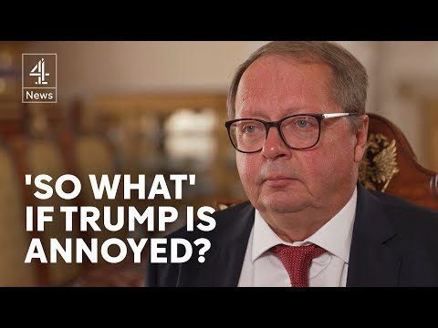 Russian Ambassador reacts to Trump criticism of Putin
