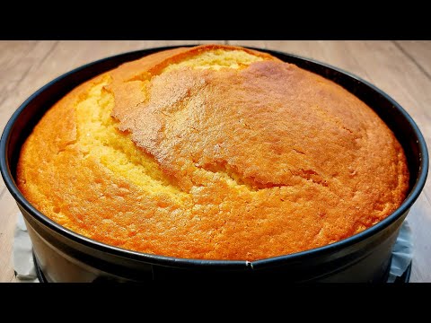 تا حالا کیک به این خوشمزه ای نخوردم! این کیک ساده و خوشمزه را هر روز در 5 دقیقه درست خواهید کرد.