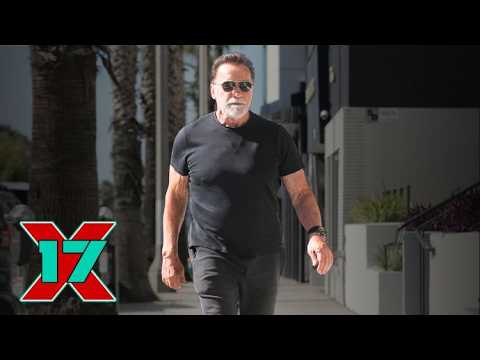 Arnold Schwarzenegger Calls It A Day In Santa Monica