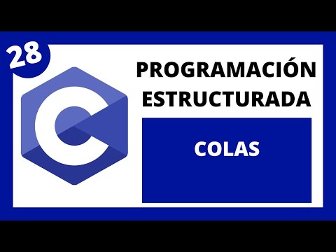 🖥️ Programación Estructurada en Lenguaje C - #028 COLAS - Estructuras Dinámicas