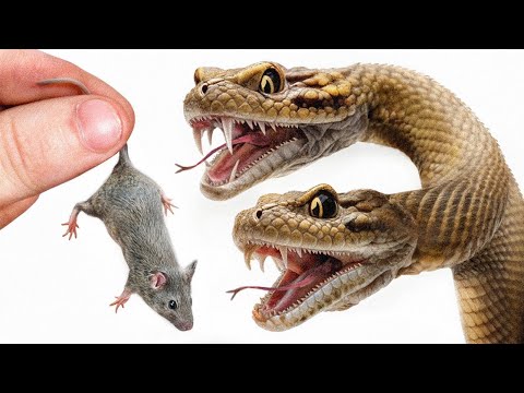 I Have a Pet 2-Headed Snake (Really)