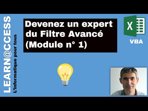 VBA - Advanced Filter Expertise (Module 1)