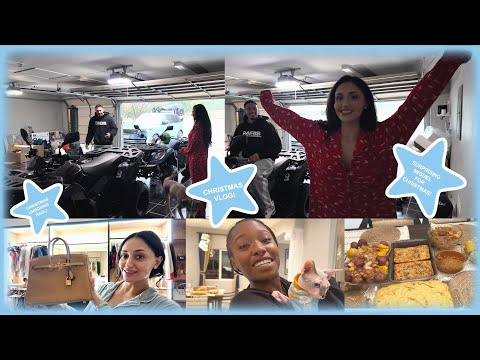 christmas vlog: surprising Miguel & holiday haul !!!!!