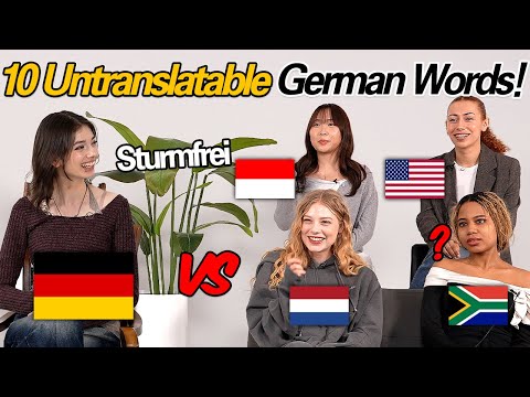 Why Are German Words IMPOSSIBLE to Translate? Top 10 German Words USA Should Steal From German!!