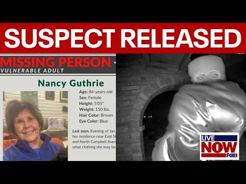 Nancy Guthrie search: Detained suspect released after questioning