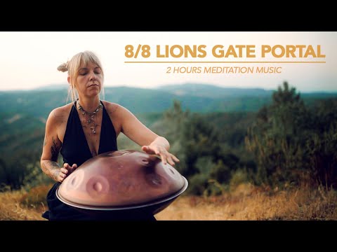 Sacred Portal | 2 Hours Calming Handpan Meditation Music | Changeofcolours