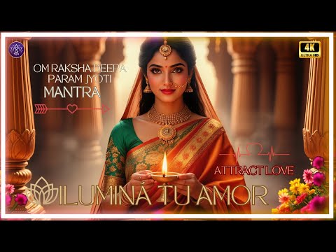 🧲 MANTRA DE LUZ PARA ATRAER UN AMOR CORRESPONDIDO 💖OM RAKSHA DEEPA PARAM JYOTI 🌸