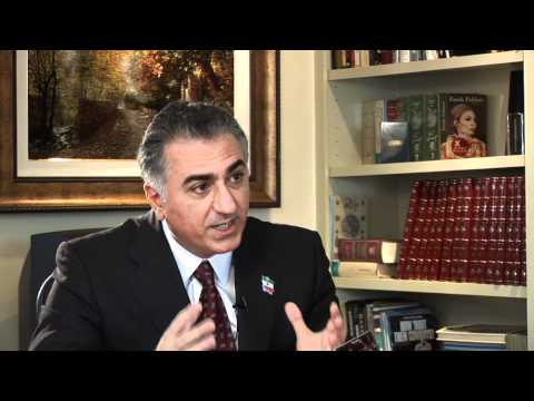 گفتگوی مسیح علینژاد با  رضا پهلوی قسمت اول