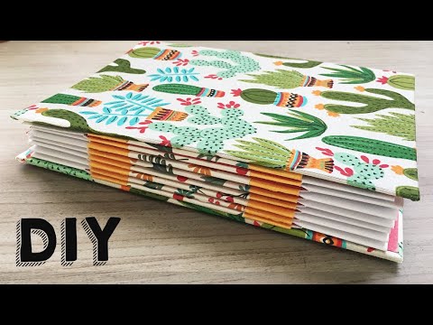 👉How to Make an EASY Handmade NOTEBOOK [Seamless] 📚 BINDING Tutorial ➡️ Step by Step