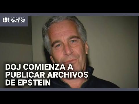 Departamento de Justicia comienza a publicar los archivos del caso Epstein, pero no en su totalidad