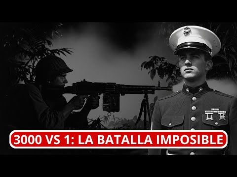 Los japoneses no pudieron detener a este marine con un arma operada por dos hombres — hasta que 16..