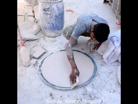 Hard Working Young Guy Making Beautiful Ceiling Design
