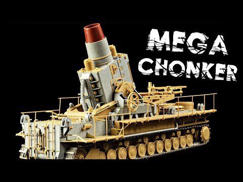 The Biggest Model I've Ever Built! Morser Karl Gerät 040 (Trumpeter 1/35)