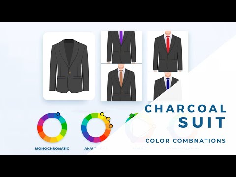 Master the Charcoal Grey Suit in Under 3 Minutes with the Best Shirt and Tie Combinations