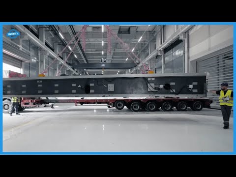 Visit CNC Machine Manufacturing Mills. Installation Process of Giant Heavy Machinery