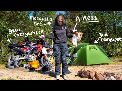 Motorcycle Camping Reality: The Final Stretch Across Finland Ep.11
