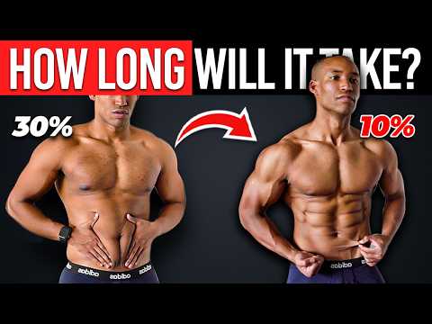 How Long Will It Take To Go From 30% Body Fat To 10%