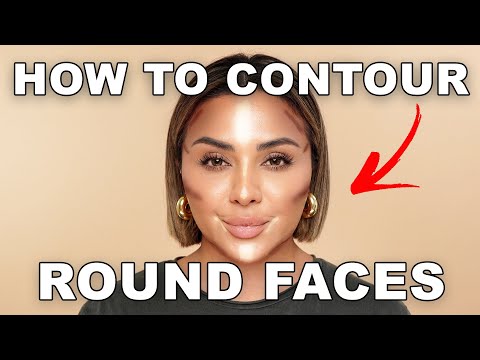 Contouring For ROUND Faces: QUICK and EASY tutorial!