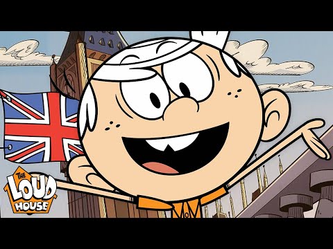 Lincoln & the Louds Go Global! 🌎 | 10 Minute European Adventure | The Loud House
