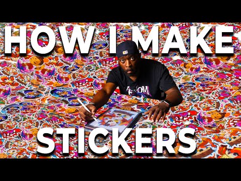 How To Start A Sticker Business From Home | Everything You Need To Start NOW