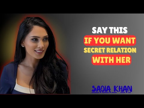Say These 3 Compliments & She’ll Fantasize About You All Night | Female Psychology || SADIA KHAN