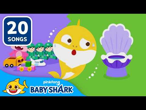 Time to Go Potty! 🚽 | Baby Shark Healthy Habits | Compilation | Baby Shark Official