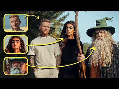 Create Multiple Consistent AI Characters with Kling 1.6 Elements - Full Tutorial