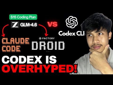 GLM 4.6 in Droid CLI vs GLM 4.6 in Claude Code vs Codex GPT5 | Amazing Results!!!