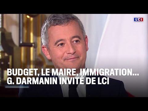 Retraites, budget, Attal, Le Maire, immigration… Gérald Darmanin, invité de Darius Rochebin｜LCI