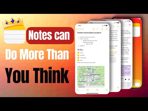 Master Apple Notes Like a pro : Organizing your life with Apple Notes.