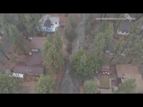 California downpour sets records