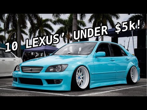 Top 10 BEST Lexus’ For Less Than $5k!!