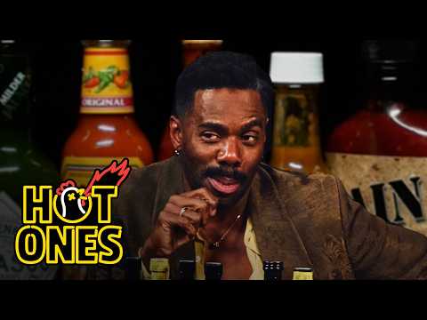 Colman Domingo Escapes the Jaws of Darkness While Eating Spicy Wings | Hot Ones