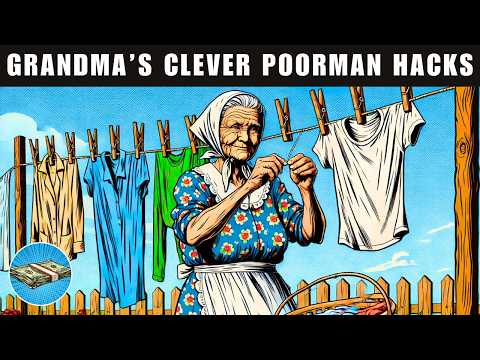 Grandma's 25 Clever Poor Man Hacks that will BLOW YOUR MIND & MAKE LIFE EASIER!!!